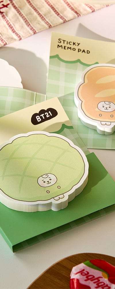 BT21 RJ ベイビー ベーカリー スティッキーメモパッド