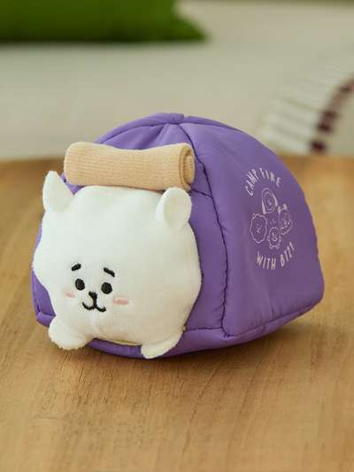 BT21 RJ Campfire Tent Plush Toy