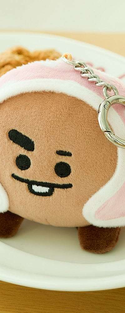BT21 SHOOKY キャンプファイア ブランケット ぬいぐるみ キーリング