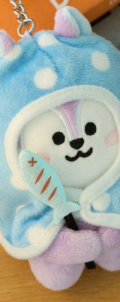 BT21 MANG キャンプファイア毛布 ぬいぐるみキーリング