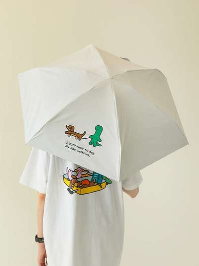 Jogooman Brachío & Woody Runaway Folding Umbrella