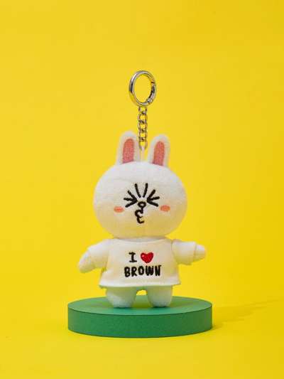 LINE FRIENDS Cony Original Plush Keyring (Couple)