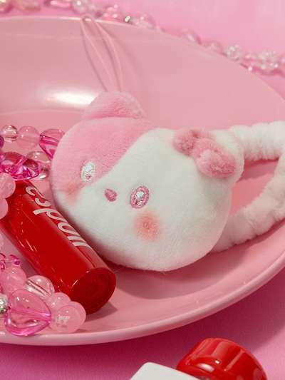 Line Friends Minini Cat Minini Jenny Plush Hair Tie