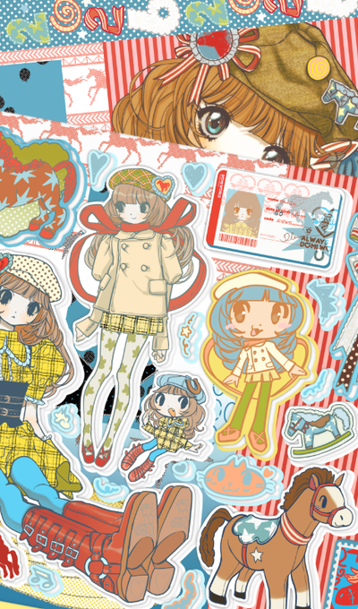 Domi World Year of the Horse Sticker