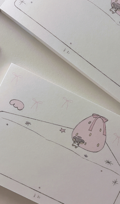 Neuhi Angel Longgu Cake Memo Pad