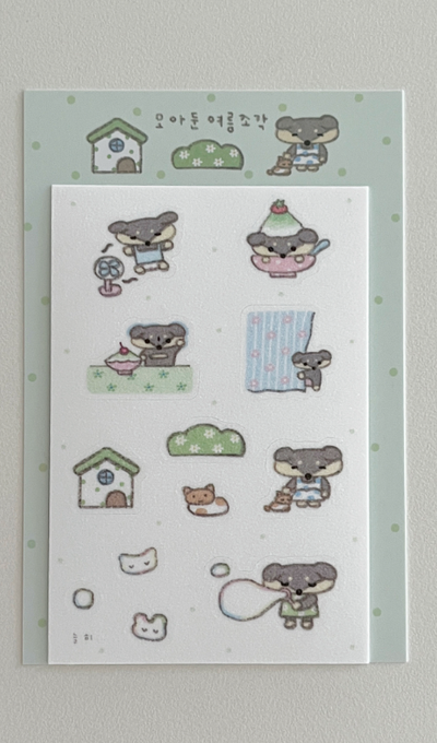 Collected Summer Moments Fragment Sticker