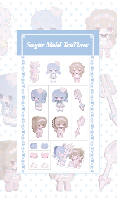 Gumiri Sugarmade Tea Time Sticker