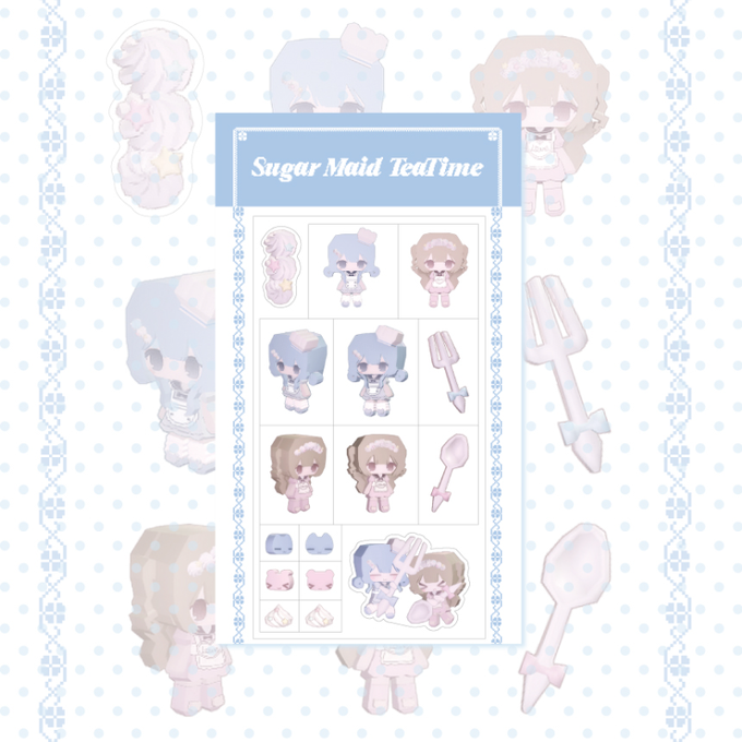 Gumiri Sugarmade Tea Time Sticker