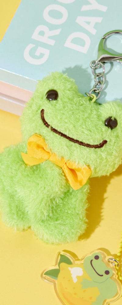 ピックルスザフロッグ 10CM レイニーデイ ぬいぐるみ キーリング