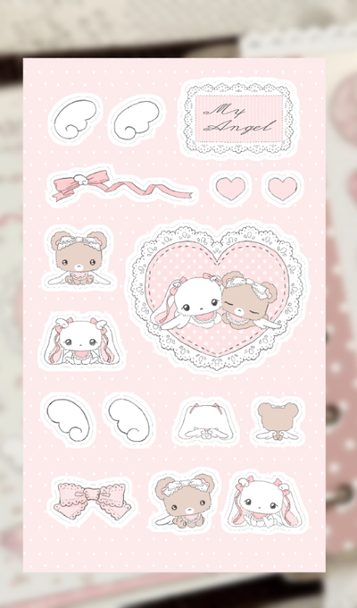 Sweet Lili My Angel Sticker