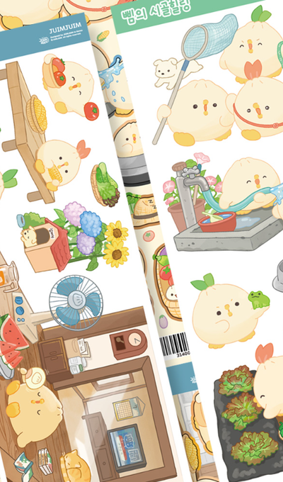 Juimjuim Bbam and Countryside Sticker 2type