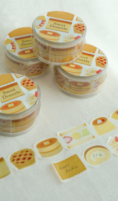 Fremon Sweet Dessert Die-Cut Masking Tape