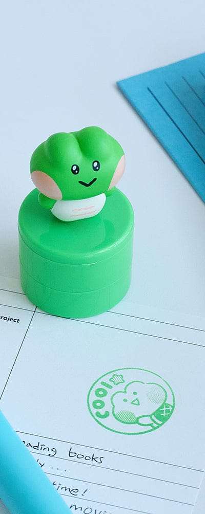 ラインフレンズ ミニニ アンダー ザ プール レニニ フィギュアスタンプ