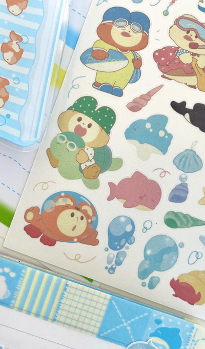 Studio Chongchong Summer Ocean Sticker