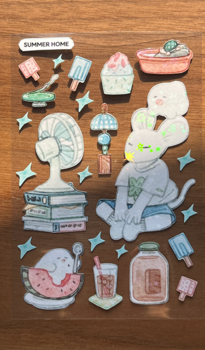 From Two Studio Summer Home Sticker