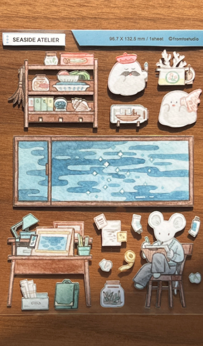 From Two Studio Seaside Atelier Sticker