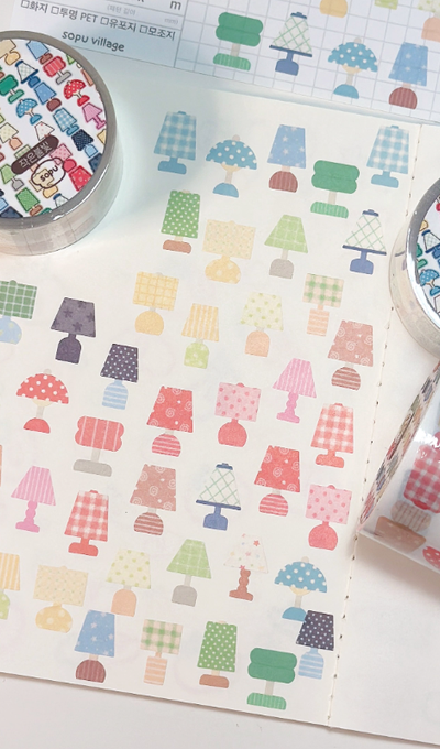 Sofu Cozy Cup Small Light Kiss-cut Tape 2 Types