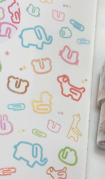 Soofu Little Zoo Kiss-cut Tape