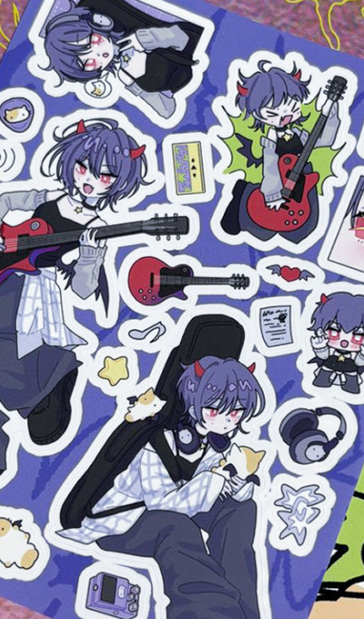 Mongmong Sweetie Nerd Highlight Sticker