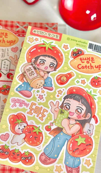 Yani Studio Stylish Tomato Sticker
