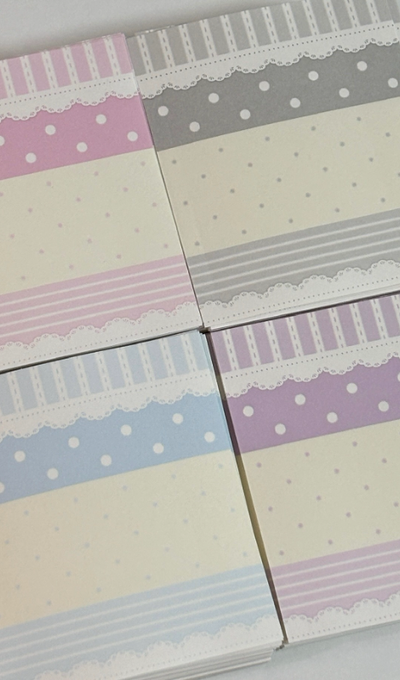 The Glint of Lace Wallpaper Matte Paper Sticker Pack