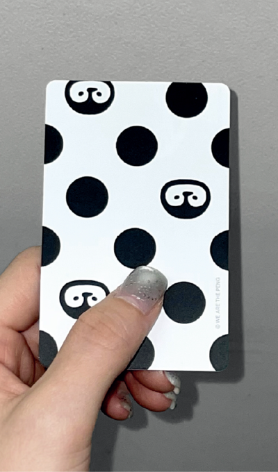 We Are The Pengu Dot Pengki Card Skin Sticker