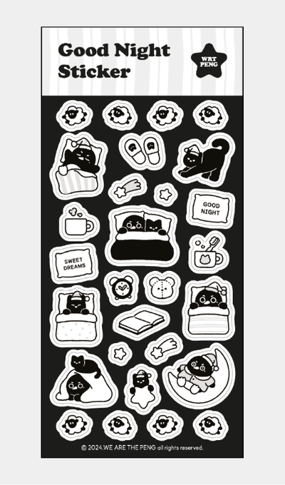We Are The Peng Good Night Sticker