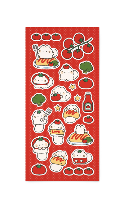 Studio Fondue Tomato Mayo ver.3 Seal Sticker