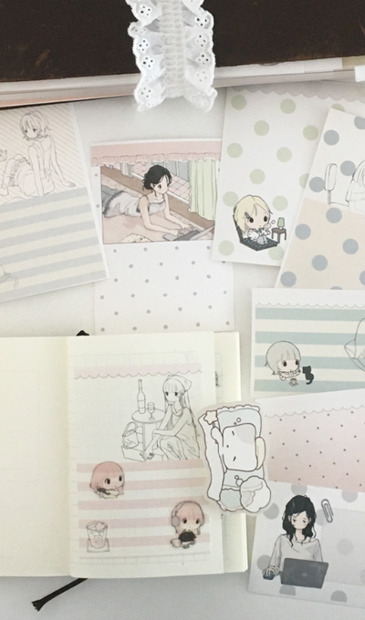 Sosohihi Girl's Daily Life Matte Paper Pack 2