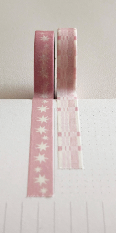 HeyOO Studio Pink Duo Masking Tape 2type