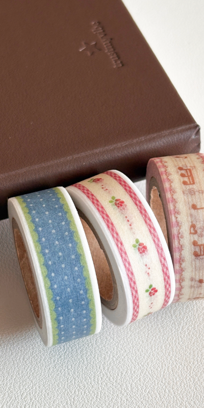 HEYOO Studio Vintage Masking Tape 3 Types