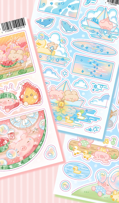 Dear My Ha Summer World Sticker Pack