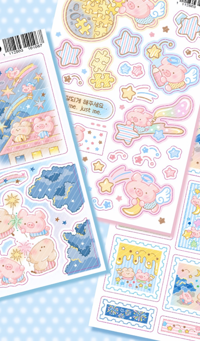 Dear My Ha Shooting Star Sticker Pack