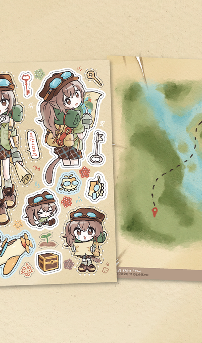 Mosori Studio Adventurer Sticker