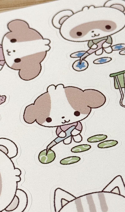 Bebe Deco Seal Stickers
