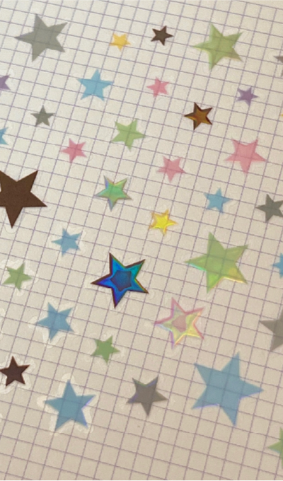 Way to Fetch Aurora Park Basic Star Kiss-cut Tape