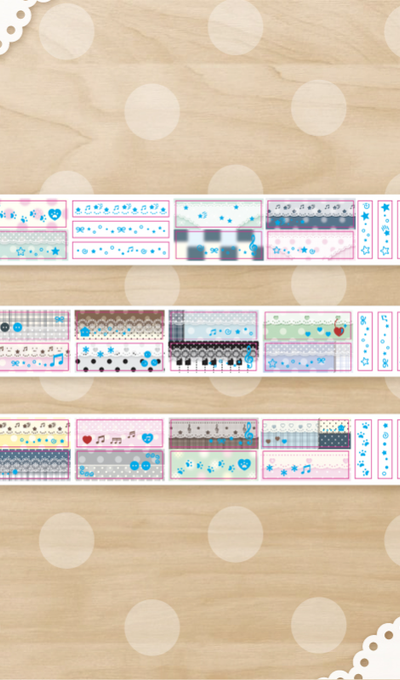 Way to Fetch Mini Masking Block n Omamori Kiss-cut Sticker 3 Types