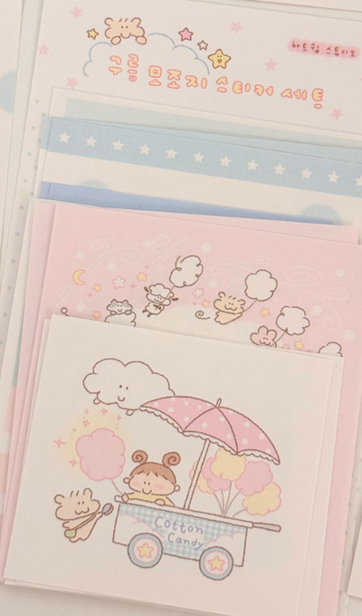 Heartship Studio Cloud Matte Sticker Pack