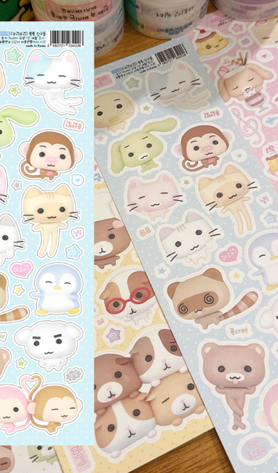 Moitoi Long Long Friends Sticker