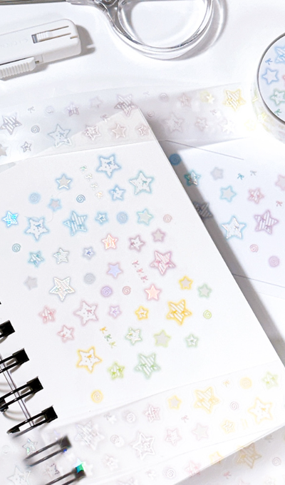 JeJe Universe Blur Cozy Star Kiss Cut