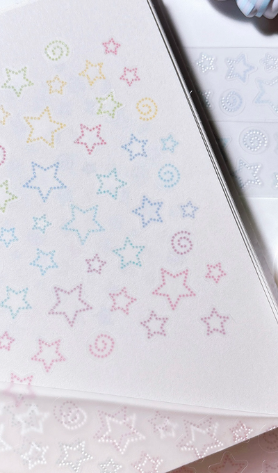 Jejeyouniverse Star Pop Kiss Cut Tape