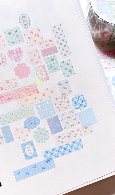 JeJe Universe Flower Garden Deco Tape Kiss Cut