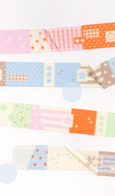 Cake Patchwork Masking Tape 2 Color
