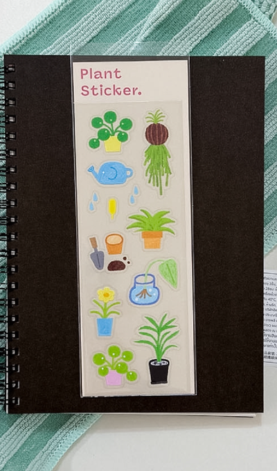 Kinda Blue Plant Sticker 2