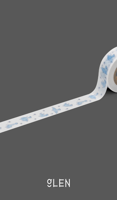 Glen Bluebird Masking Tape