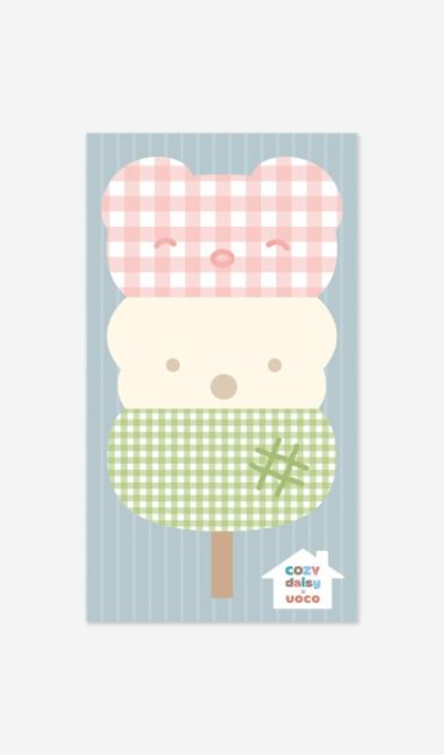 Uoko Mini Memo Pad - Muuu Otter Dango
