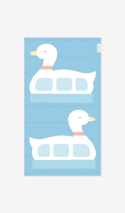 Uoko Mini Memo Pad - Duck Boat