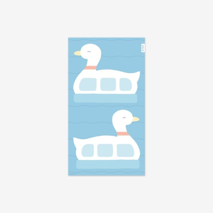 Uoko Mini Memo Pad - Duck Boat