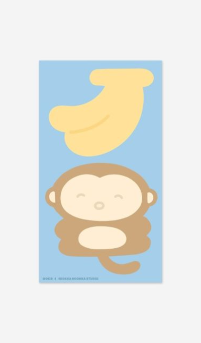 Uoco Mini Memo Pad - Monkey Kiki