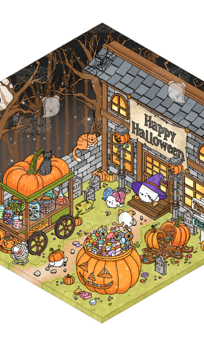 GOODVIBESUMMER Spooky Halloween Sticker